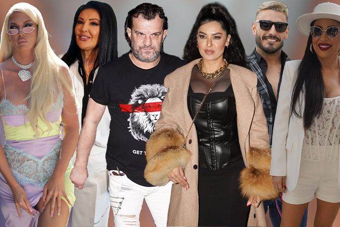 Jelena Karleuša, Dragana Mirković, Aca Lukas, Tanja Savić, Darko Lazić, Ceca Ražnatović