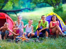 rođendan, deca, kampovanje