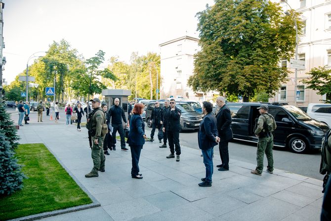 Dritan Abazović, Edi Rama, Kijev