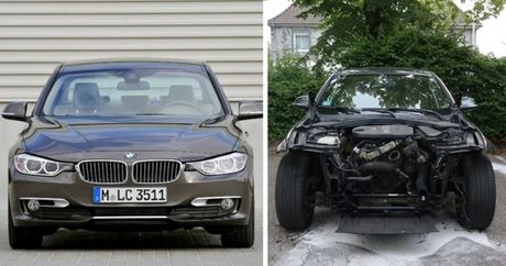 BMW olupina