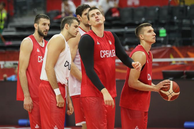 Nemanja Bjelica, Nikola Jokić, Bogdan Bogdanović, Boban Marjanović