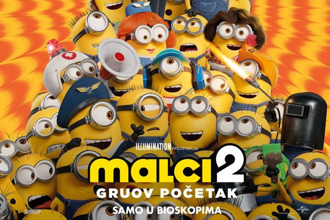 Animirani film "Malci 2 - Gruov početak"