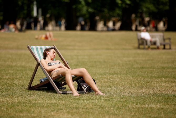 Velika Britanija, leto vrućina vrućine vremenska prognoza