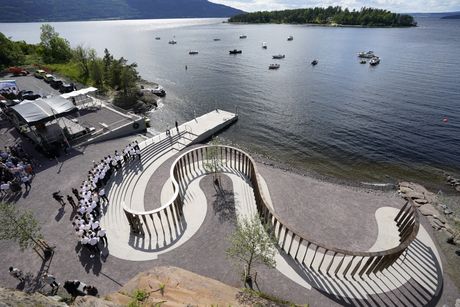 Norveška, spomenik žrtvama Andersona Brejvika