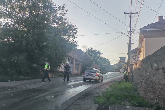 Niš Gornji Matejevac autom udarili u kuću kuća povređena M.M.