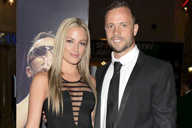 Reeva Steenkamp i Oscar Pistorius Oskar Pistorijus Reeva Steenkamp i Oscar Pistorius Oskar Pistorijus