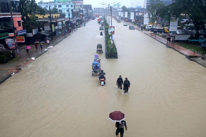 Bangladeš, poplave