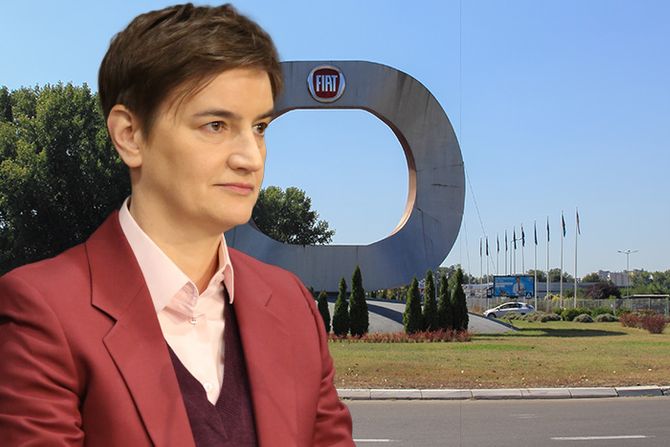 Ana Brnabić, Fiat, Kragujevac