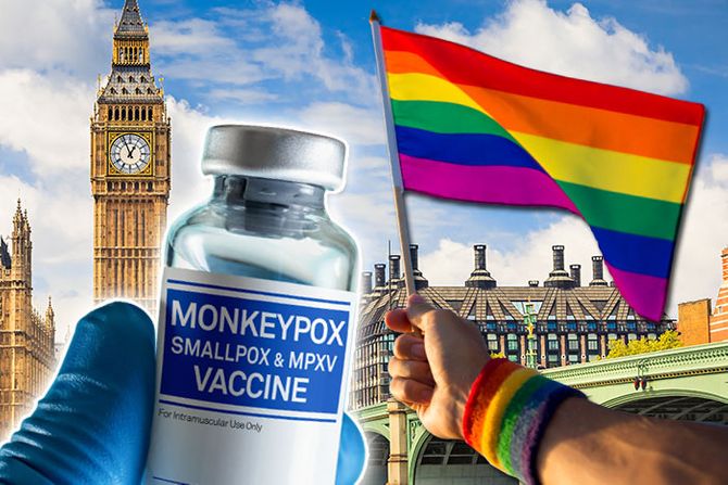 London homoseksualci majmunske boginje vakcinacija 2