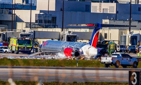 Avion Majami nezgoda nesreća požar Avion Majami nezgoda nesreća požar