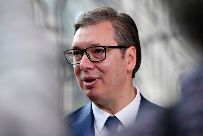 Aleksandar Vučić Brisel