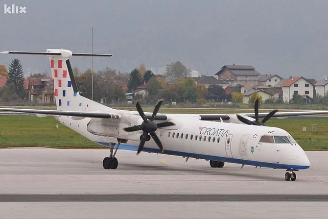 Avion Croatia Airlines Sarajevo