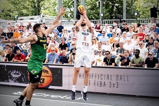 Srbija - Brazil basket 3x3