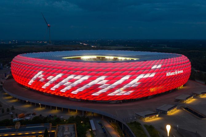 Fudbal stadion Bajern Minhen FC Bayern Munich