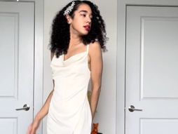 Mlada, devojka, haljina