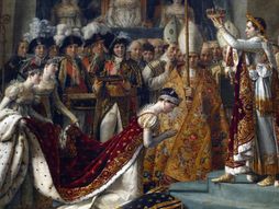 NapoleonBonaparta I krunisanje Coronation of Napoleon and Empress Josephine on December 2nd 1802