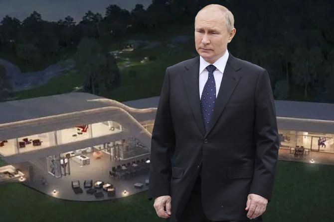 Vladimir Putin kuća ribarska koliba