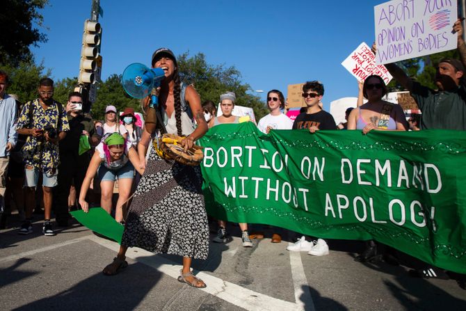 Teksas protesti abortus