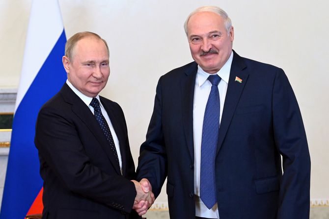 Vladimir Putin i Aleksandar Lukašenko