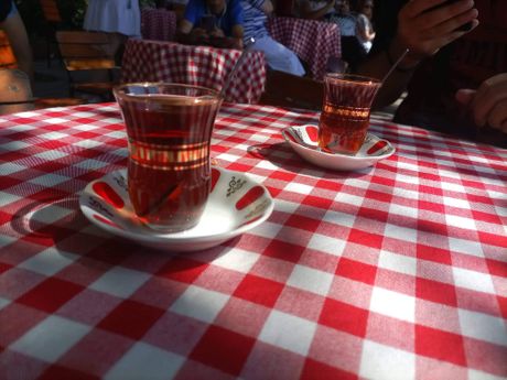 Istanbul, čaj,