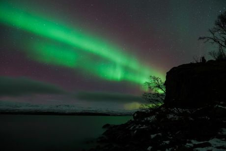 Nacionalni park Abisko, Švedska, Aurora Borealis