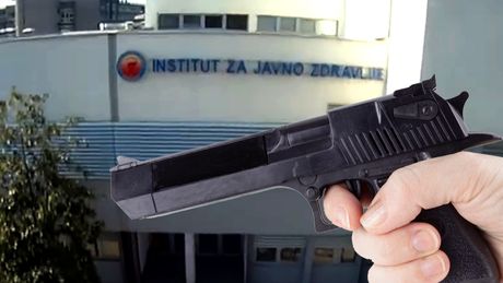 Institut za javno zdravlje Crne Gore pištolj pretnja