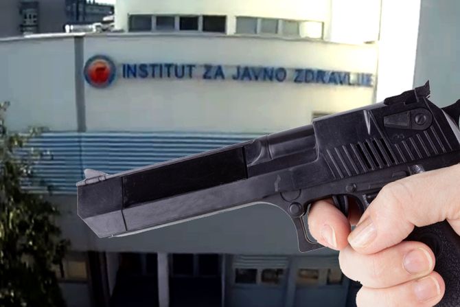 Institut za javno zdravlje Crne Gore pištolj pretnja