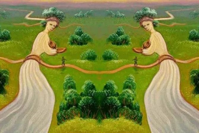 Optička iluzija, test Optička iluzija, test