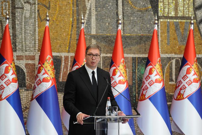 Aleksandar Vučić Vidovdan odlikovanja svečani prijem