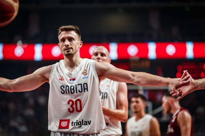 Košarka kvalifikacije za Svetsko prvenstvo FIBA Basketball World Cup 2023 Letonija Srbija