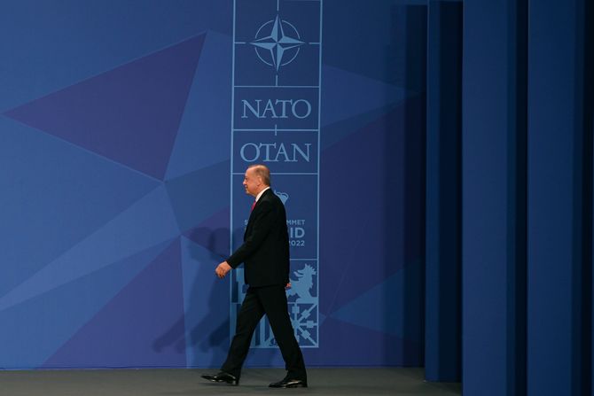 Redžep Tajip Erdogan, NATO, samit, Madrid