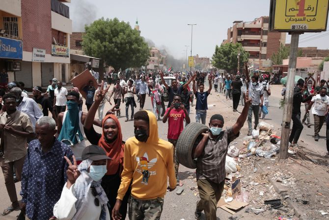 Sudan Kartum protest demonstranti neredi