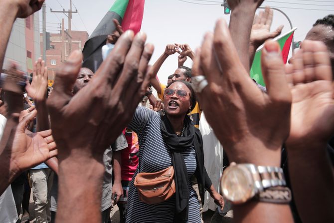 Sudan Kartum protest demonstranti neredi