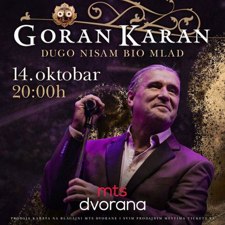 Goran Karan koncert u Beogradu