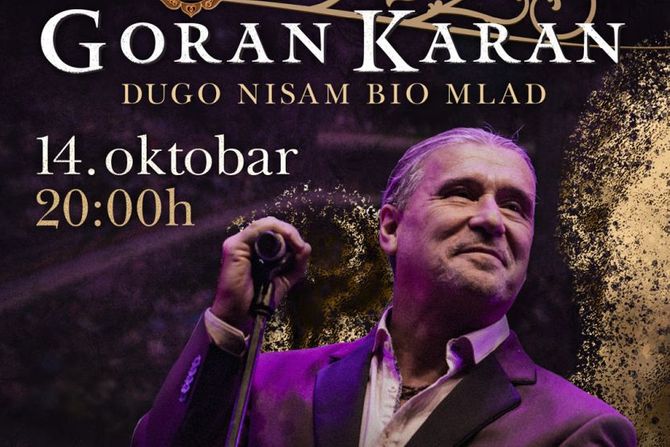 Goran Karan koncert u Beogradu