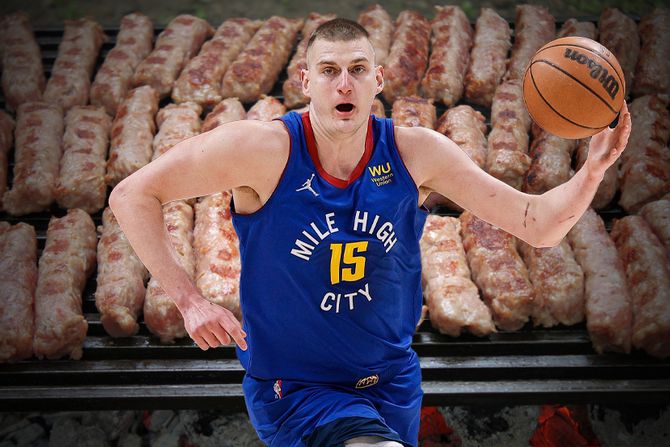 Nikola Jokić, ćevapi