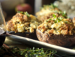 Punjene pecurke, sampinjoni, rucak, hrana