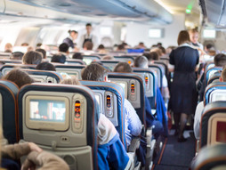 avion, putnici u avionu, sedista avion