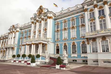 Katarininska palata, Carsko selo, Puškin, Sankt Peterburg, Rusija