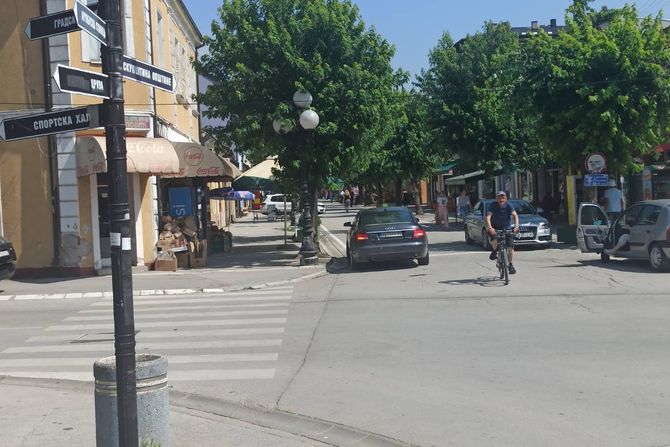 Arilje, parking, humanitarna akcija