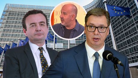 Miloš Garić Aleksandar Vučić Kurti Brisel Miloš Garić Aleksandar Vučić Kurti Brisel
