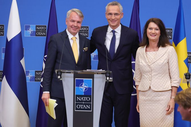Švedska Finska NATO potpisivanje protokola Švedska Finska NATO potpisivanje protokola