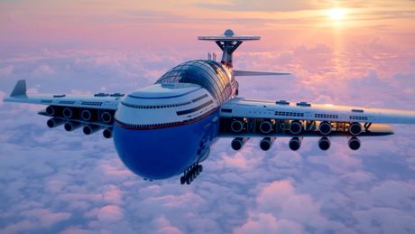 Sky Cruise je koncept za nebeski hotel na nuklearni pogon.