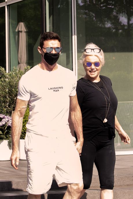 Hugh Jackman Hju Džekmen i Debora Li Fernes Hugh Jackman Hju Džekmen i Debora Li Fernes