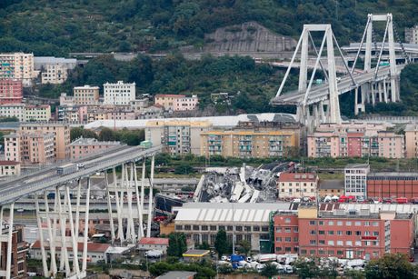 Đenova rušenje most Morandi Italija