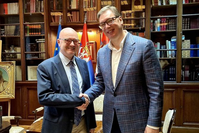 Aleksandar Vučić Norbert Bekman Dirkes Aleksandar Vučić Norbert Bekman Dirkes