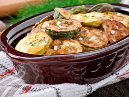 pohovane tikvice, posna jela