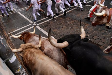 Pamplona, trka sa bikovima, Spain Running of the Bulls
