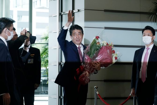 Shinzo Šinzo Abe, premijer Japana