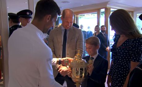 Novak Đoković, Kejt Midlton, Princ Džordž, Princ Vilijam Novak Đoković, Kejt Midlton, Princ Džordž, Princ Vilijam